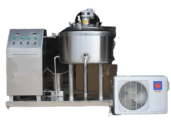 Fresh Milk Pasteurizer with compressor