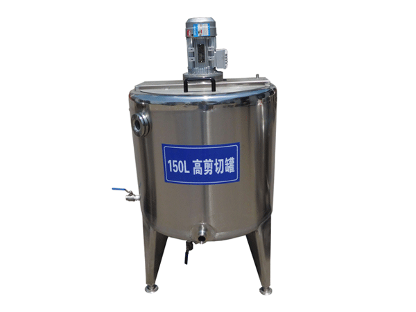 High shear heating agitation tank