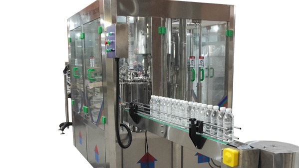 Automatic 3 In 1 Beverage Rinsing Filling Capping Line
