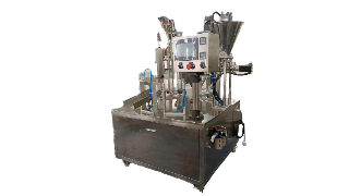 Automatic coffee filling and sealing machine